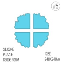 silikonovii-mold-puzzle-geode-model-№5