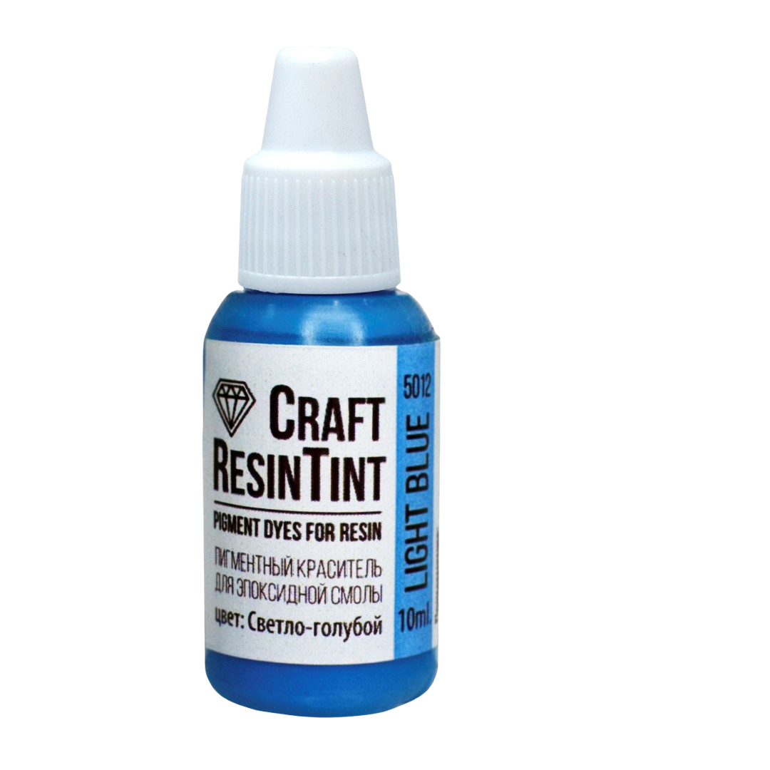 Фото голубого красителя для эпоксидной смолы