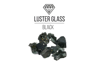 steklyannaya kroshka LusterGlass Premium, Black Фото 