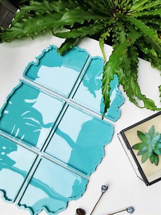 silikonovaya forma Puzzle Geode, model№4 Фото 