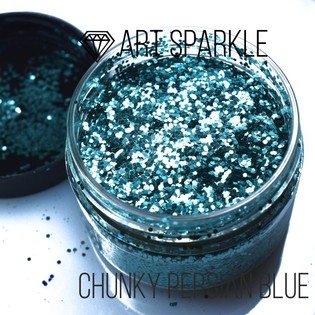 glitter krupnyij Chunky Persian Blue Фото 