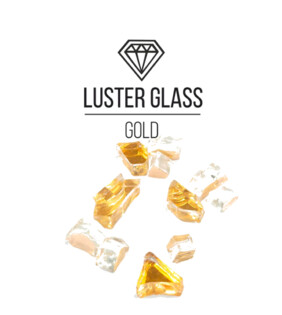 steklyannaya kroshka LusterGlass Premium, Gold Фото 