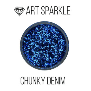 glitter krupnyij Chunky Denim Фото 