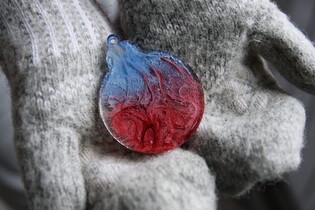 yolochnaya igrushka, sharik Фото 